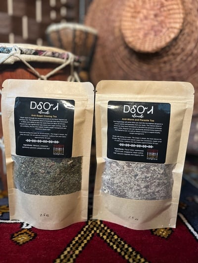 BUNDLE - Anti-Worm & Parasite Tea with Anti-Sugar Craving Tea