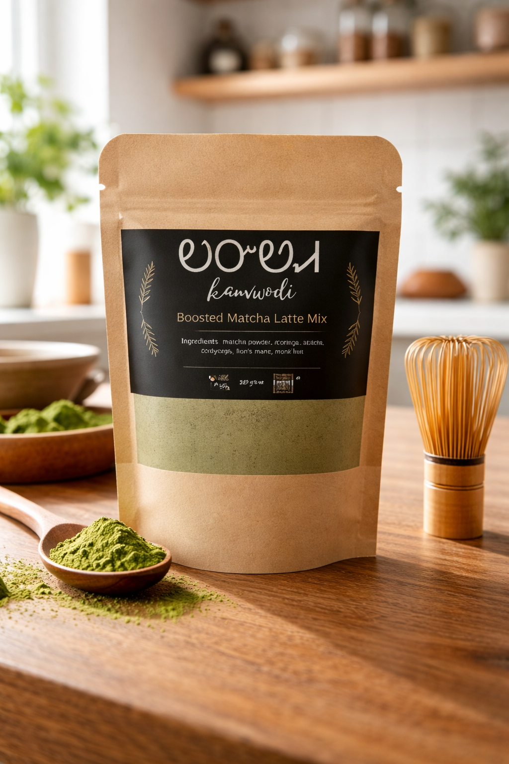 Boosted Matcha Latte