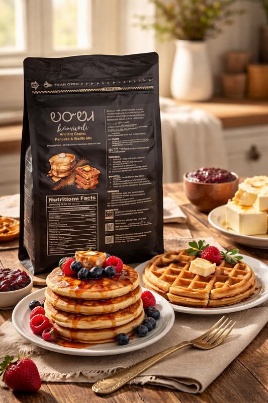 Ancient Grains Pancake and Waffle Mix